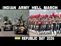 Indian Army Hell March || 2024 || India's Republic Day Parade | Debdut YouTube
