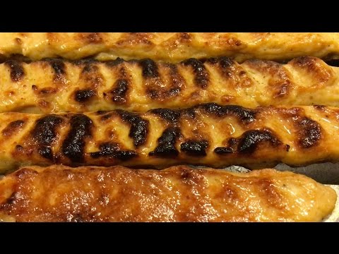 Grilled Ground Chicken Skewers: Guga's Koobideh-Style Nuggets for Athlete Kids