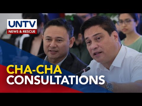 Consultations on economic Charter change begins; Zubiri says public should be aware