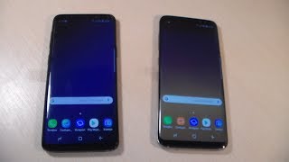 Samsung Galaxy S9 против Samsung Galaxy S8