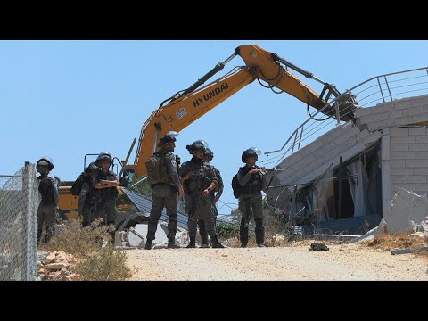 Israeli forces demolish Palestinian-owned house in West Bank | AFP