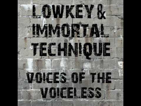 Lowkey Ft. Immortal Technique - Voices Of The Voiceless (Lyrics)