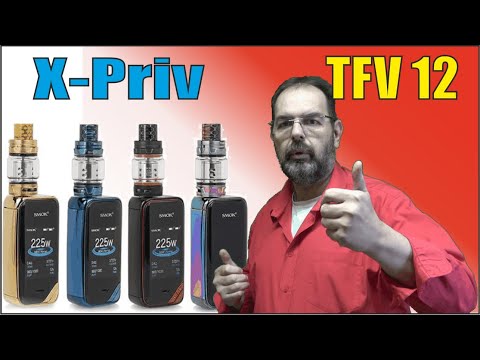 Smok X-Priv 225 Kit Smok TFV12 Prince 😍 review in deutsch