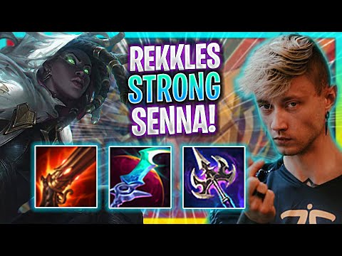 REKKLES IS SO STRONG WITH SENNA! | FNC Rekkles Plays Senna Support vs Lulu! | Season 2023