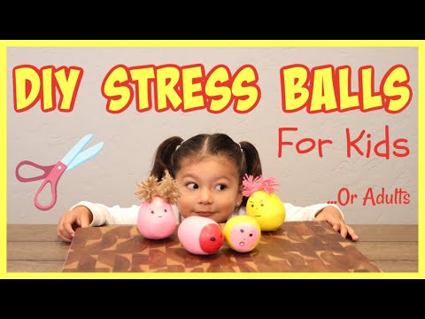 Easy DIY Stress Balls For Kids | Quarantine Activity