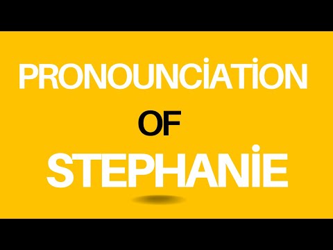 How to Pronounce "Stephanie" Correctly | American Pronunciation #Stephanie #Stephaniepronunciation