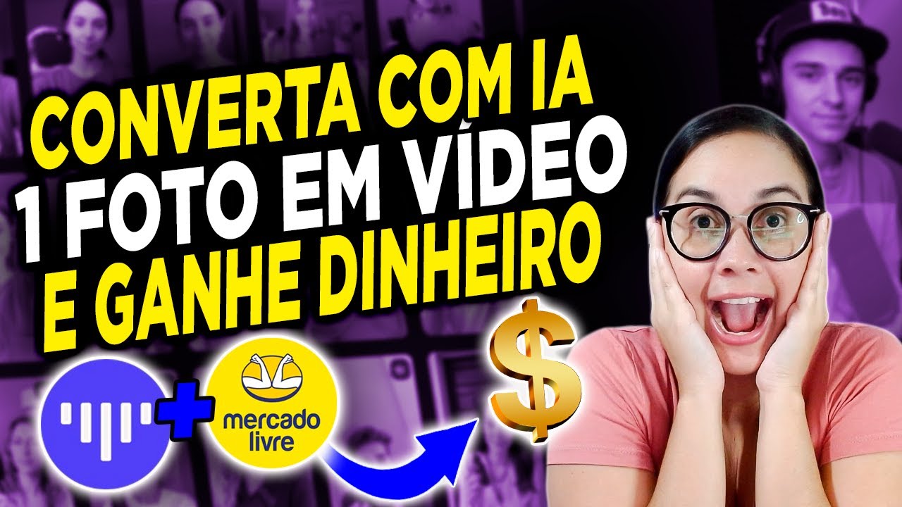 Converta uma FOTO de PRODUTO do MERCADO LIVRE em VÍDEO COM AVATAR nessa IA e GANHE DINHEIRO