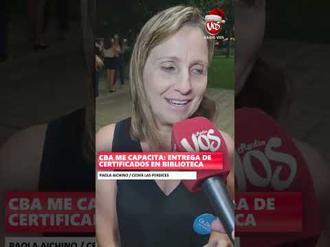 GENERAL DEHEZA: ENTREGA DE CERTIFICADOS "CBA ME CAPACITA".