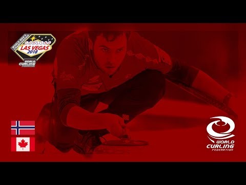 Norway v Canada - Round-robin - 361º World Men's Curling Championship 2018
