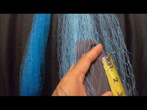 Throw Net  Hawaii - How to measure eyes