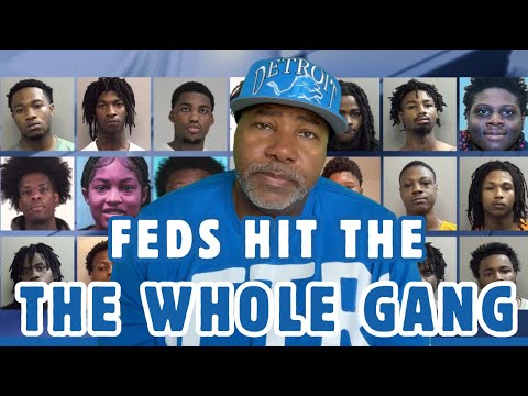 The FEDS Hit 21 Members Of  Violent Kick Door Gang With 85 Page RICO Indictment