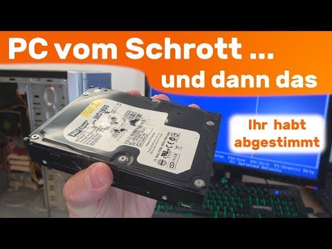 Müll vom Computer befreien 🔨 Festplatte gegen Schlosserhammer - wer gewinnt ❓ Video