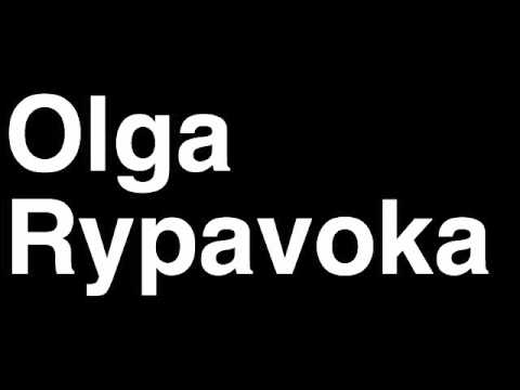 How to Pronounce Olga Rypavoka Kazakhstan Gold Medal Triple Jump London 2012 Olympics Video