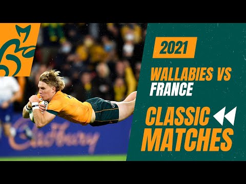 Wallabies vs France | 2021 - Brisbane | Classic Match