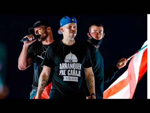 Bad Bunny  Ricky Martin Residente en protesta contra Ricardo Roselló
