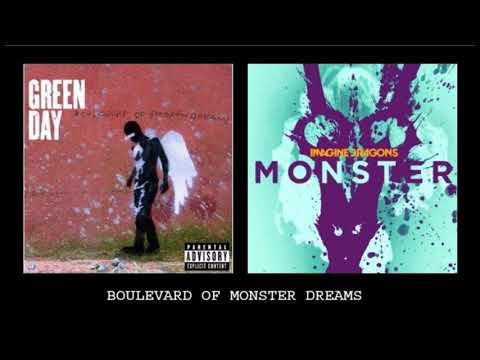 "Boulevard of Monster Dreams" - Green Day vs Imagine Dragons Mashup