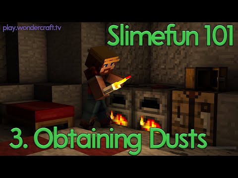 Slimefun Tutorial 101 - 3. Obtaining Dust