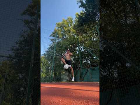 Light training 😏 #football #freestyle #passion