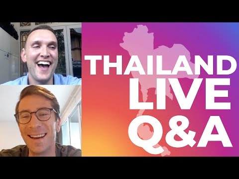 Thailand Instagram Live Q&A