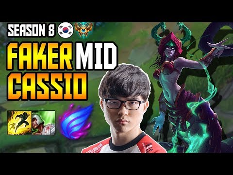 SKT T1 FAKER DESTROYING SOLOQ WITH CASSIOPEIA