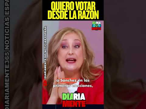 QUIERO VOTAR DESDE LA RAZÓN!Y TÚ QUÉ OPINAS? #españa