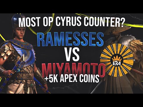 Who’s the REAL Cyrus Killer? | Ramesses vs Miyamoto – AOEM Swordsman Showdown +5k Apex Coin giveaway