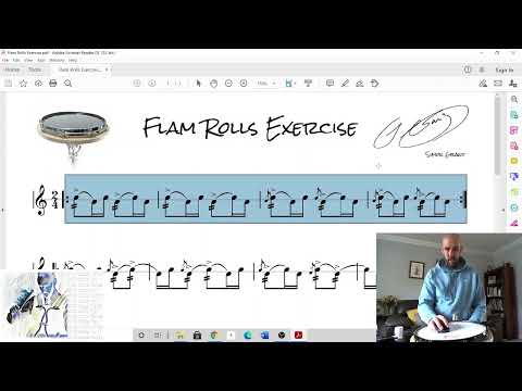Flam Rolls Exercise