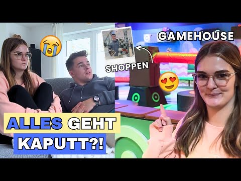 ALLES geht KAPUTT? Der HANDWERKER muss kommen 😥 Wir sind im GAMEHOUSE 🎲😍| Hans&Wika