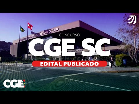 Concurso CGE SC: análise de edital publicado para 95 vagas + CR! Salário inicial de R$ 21 mil!