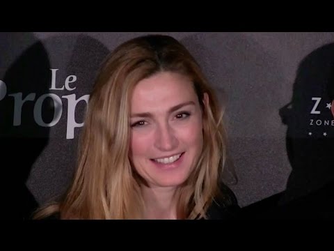 Julie Gayet attends Le Prophete film premiere in Paris
