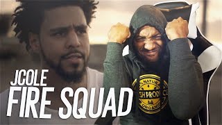 MAN I THOUGHT HE DROPPED THE ALBUM! J. Cole - FIRE SQUAD (REACTION!!!)