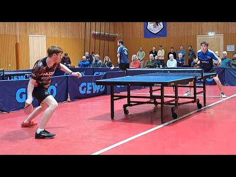 Regionalliga-Süd_Alexander Krebs (TTR1979) vs. Numa Marlon Ulrich (TTR2128) / 20240209