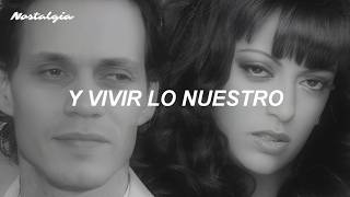 Marc Anthony, La India - Vivir Lo Nuestro (Letra/Lyrics)