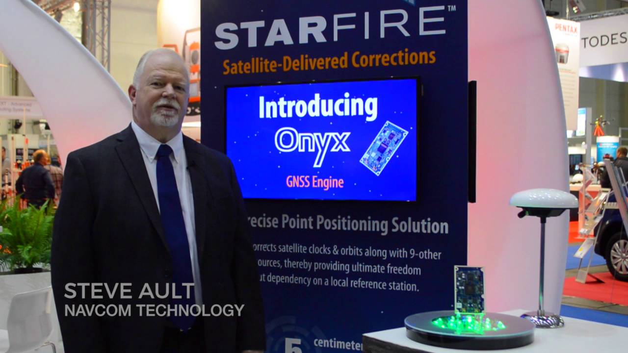 NavCom introduces Onyx GNSS OEM board at Intergeo 2016