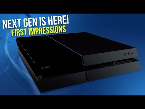 NEXT GEN IS HERE! Playstation 4 First Impressions with FIFA 14 Gameplay!