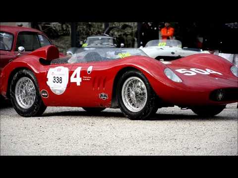MILLE MIGLIA 2014 brescia start 1950 cars