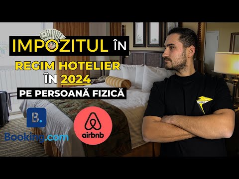 How much is the tax in the HOTEL REGIME on Booking and Airbnb in 2024 | Real estate 🏢