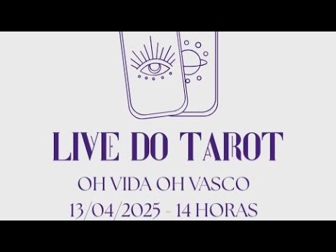 O QUE AS CARTAS REVELAM SOBRE O FUTURO DO VASCO EM 2025 - LIVE DO TAROT!