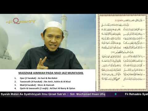15. Mad & Qashr -1- (168 - 172) :: Fi Rehaab As-Syathibiyyah :: Sdr. Mochamad Ihsan Ufiq