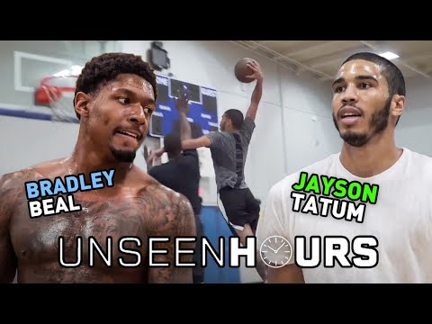 Unseen Hours With Jayson Tatum & Bradley Beal! “In Between Those Lines, We’re Not Friends.”