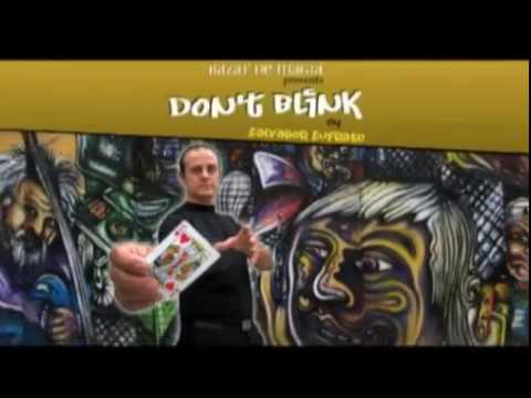 Don't Blink by Salvador Sufrate (DVD & Gimmick)