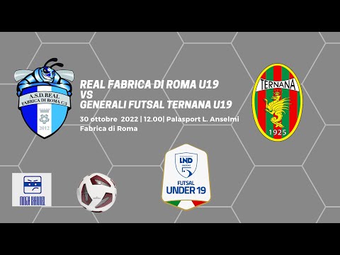 Under 19 nazionale C5: Real Fabrica vs Generali Futsal Ternana