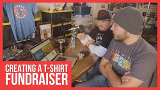 Creating a T-Shirt Fundraiser for Jake