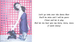 Selena Gomez - More Lyrics