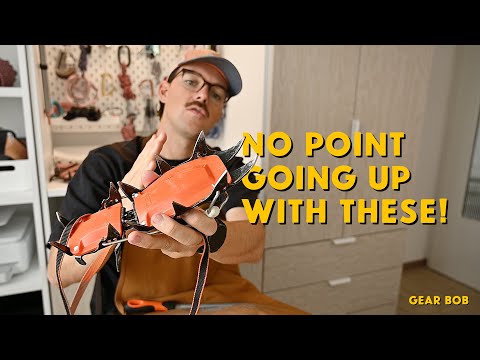 How to sharpen PETZL VASAK crampons - GEAR BOB