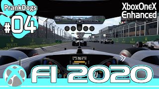 #04【F1 2020 Rd.1】決勝！・・・ポイント取りたい！【大型犬の実況】【パッドで頑張る】【難易度74】