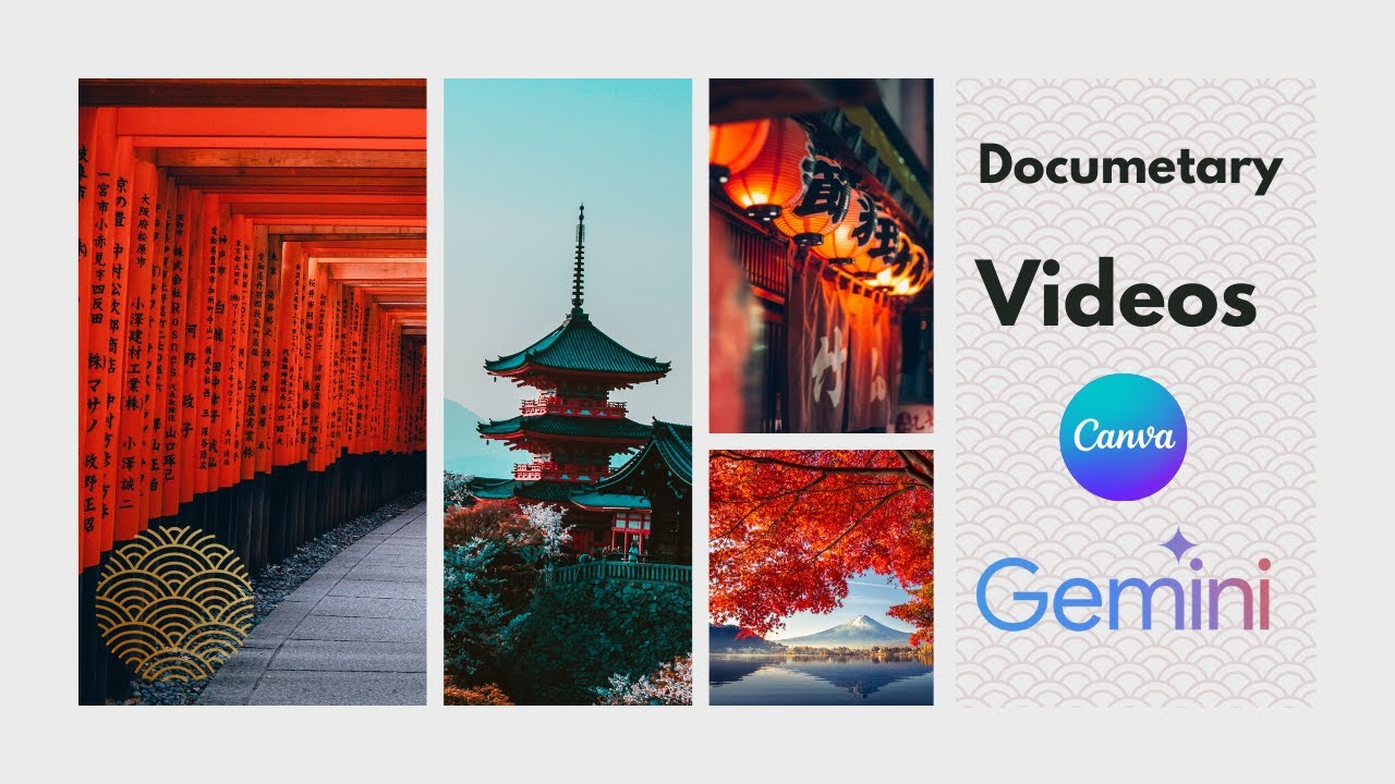 Documentary Style Long Videos created in Canva