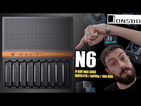 Jonsbo N6 DIY NAS Case Revealed