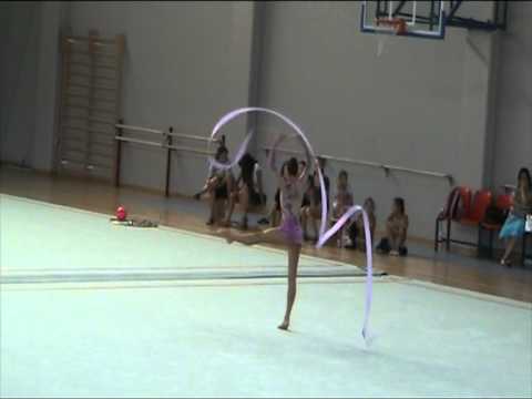 Simona Ivanova Ribbon  Bulgarian Elite Final 2011