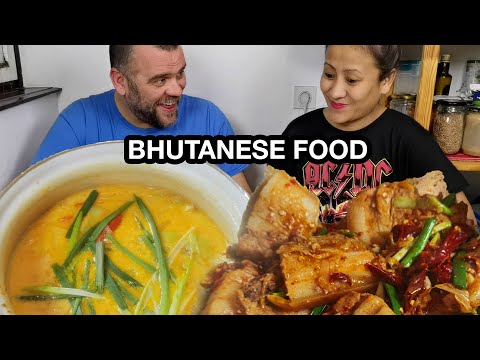 SPICY PORK PHAKSHA PAA BHUTANESE STYLE/KEWA DATSHI POTATO WITH CHEESE/BHUTANESE FOOD RECIPE